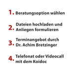 Telemedizinische Beratung vom Koidoc